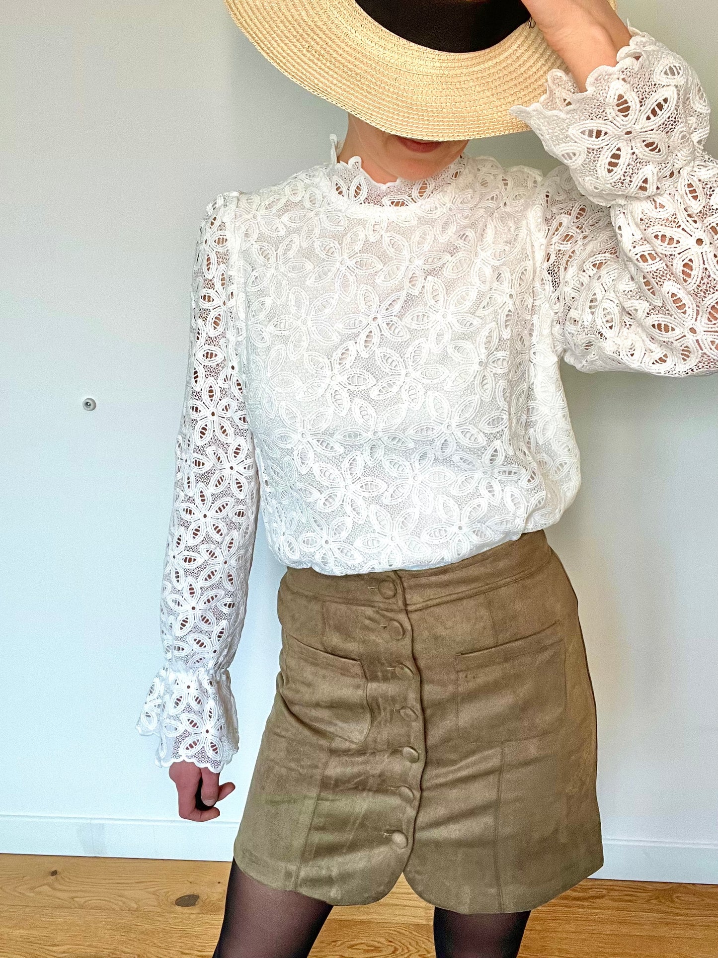 Blouse en dentelle Vicky