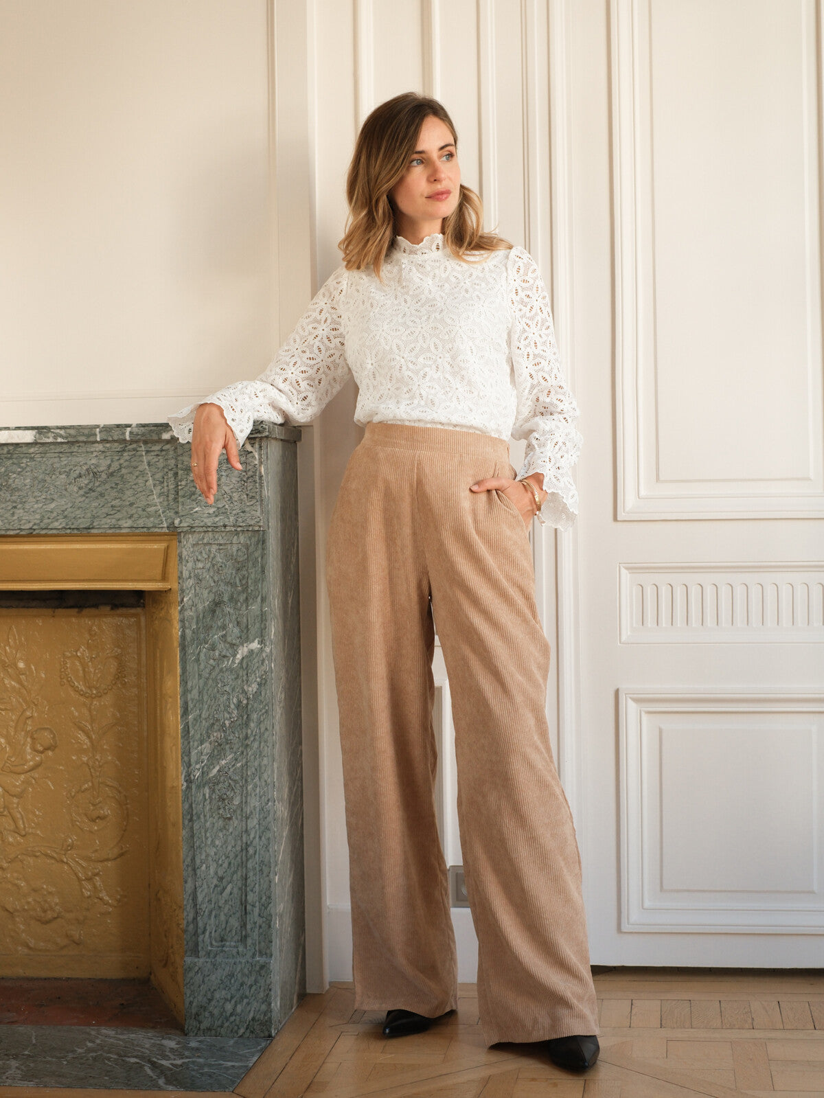 Blouse en dentelle Vicky