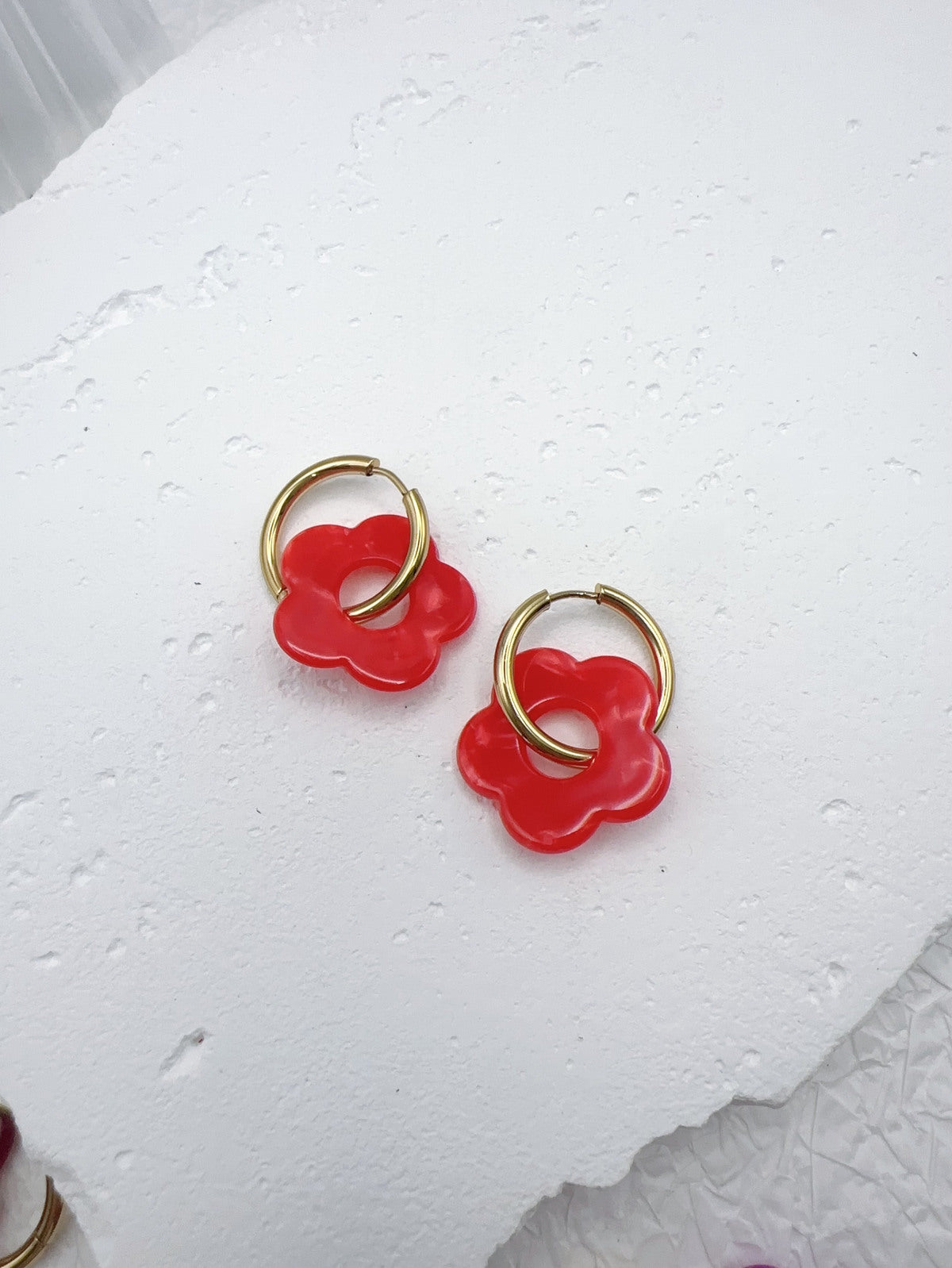 Boucles d’oreilles Flower