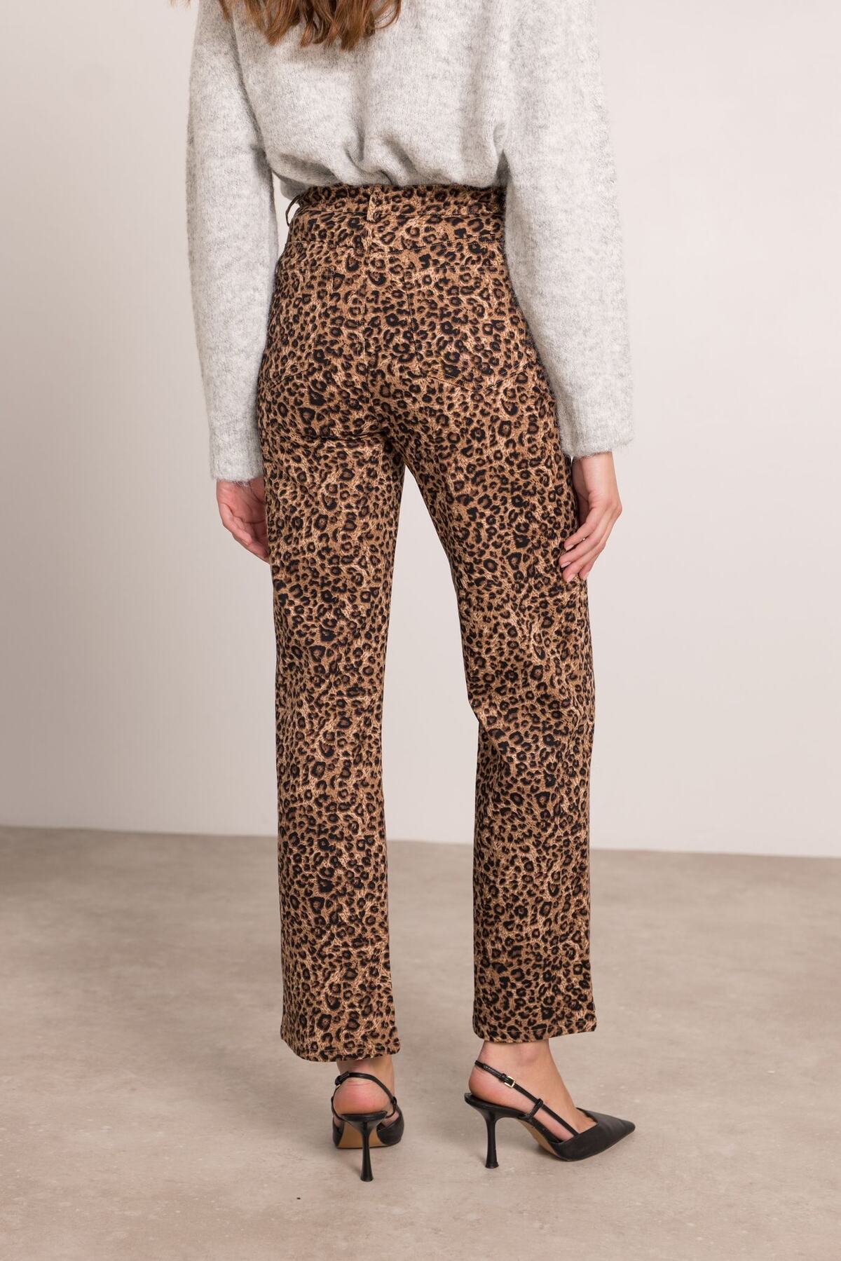 Pantalon léopard