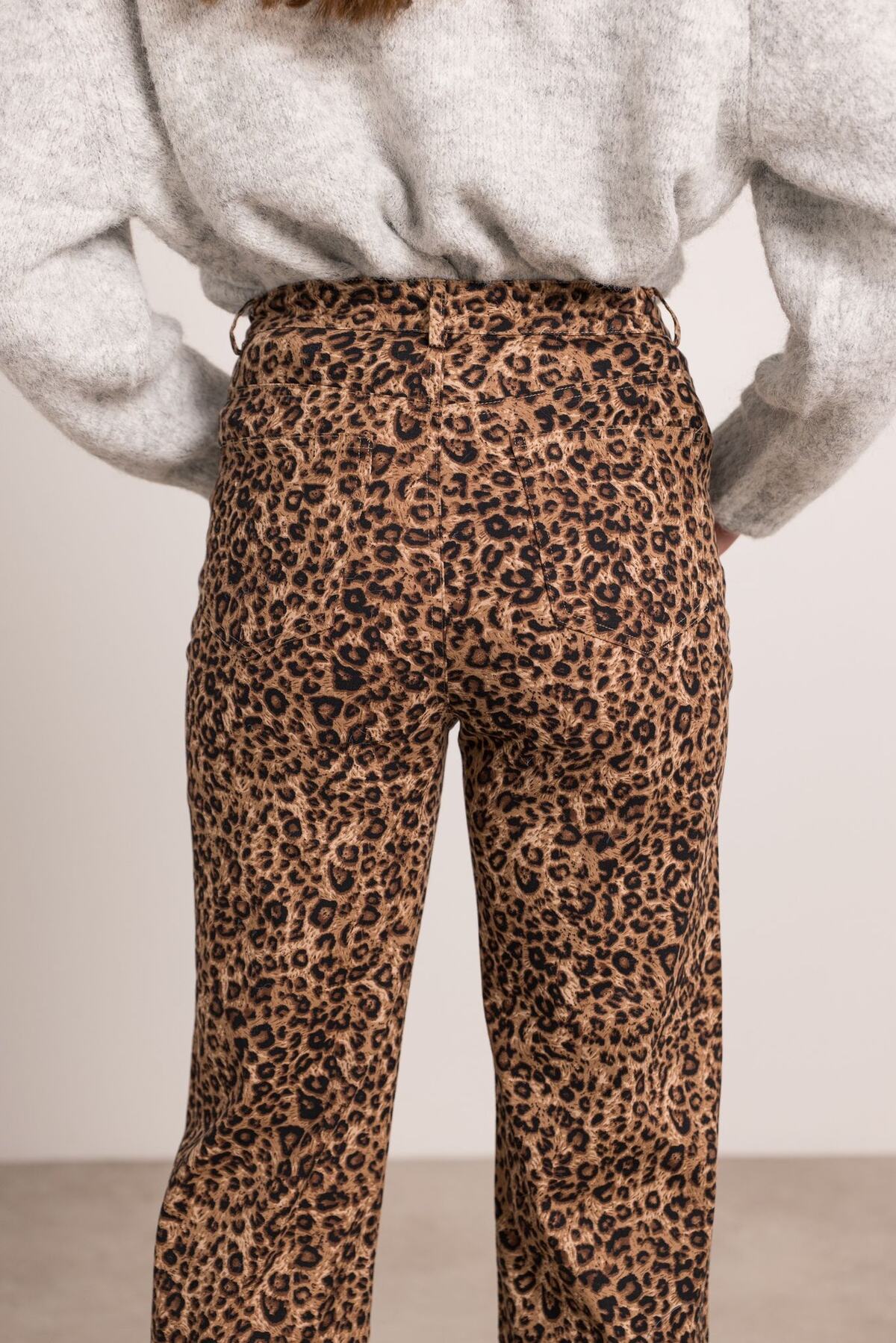 Pantalon léopard