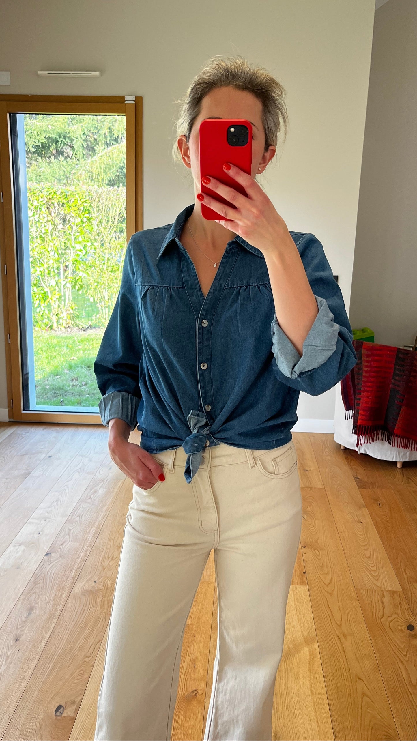 Chemise jean Carla