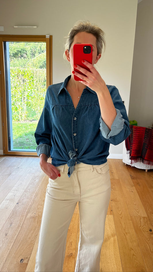 Chemise jean Carla