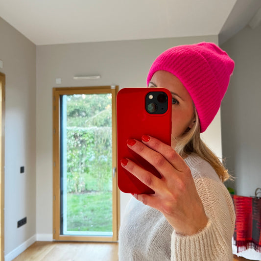 Bonnet en baby alpaga