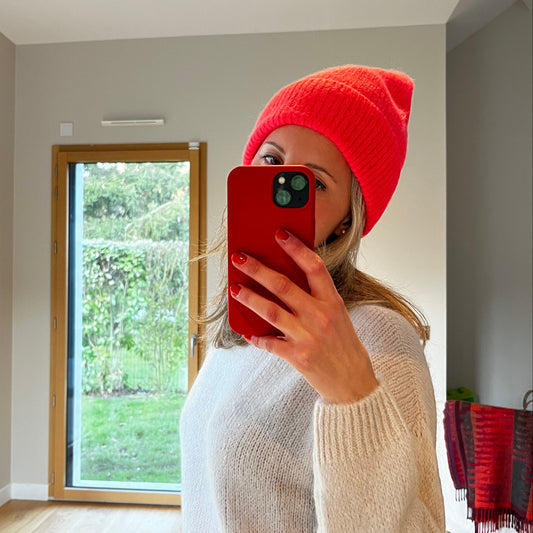 Bonnet en baby alpaga