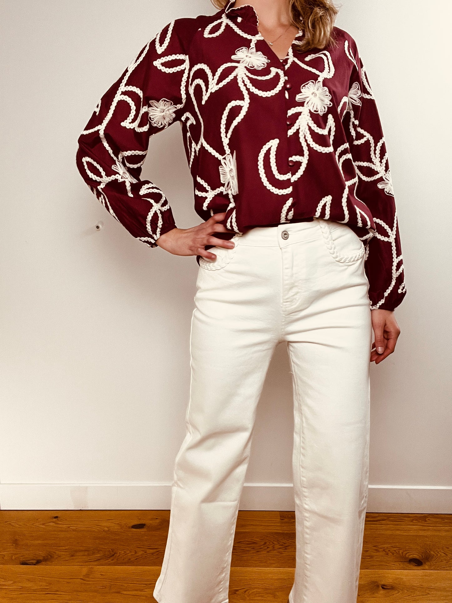 Blouse Camelia Brodée