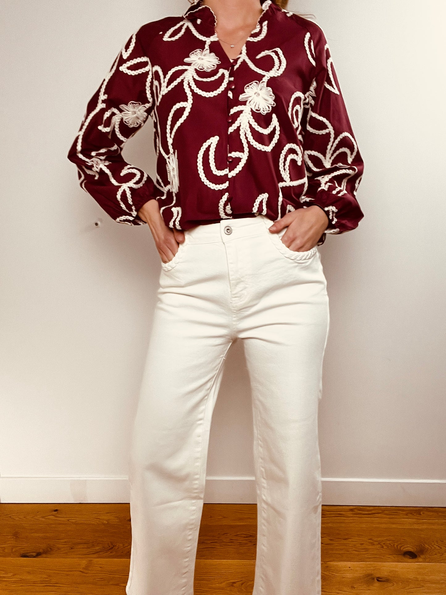 Blouse Camelia Brodée