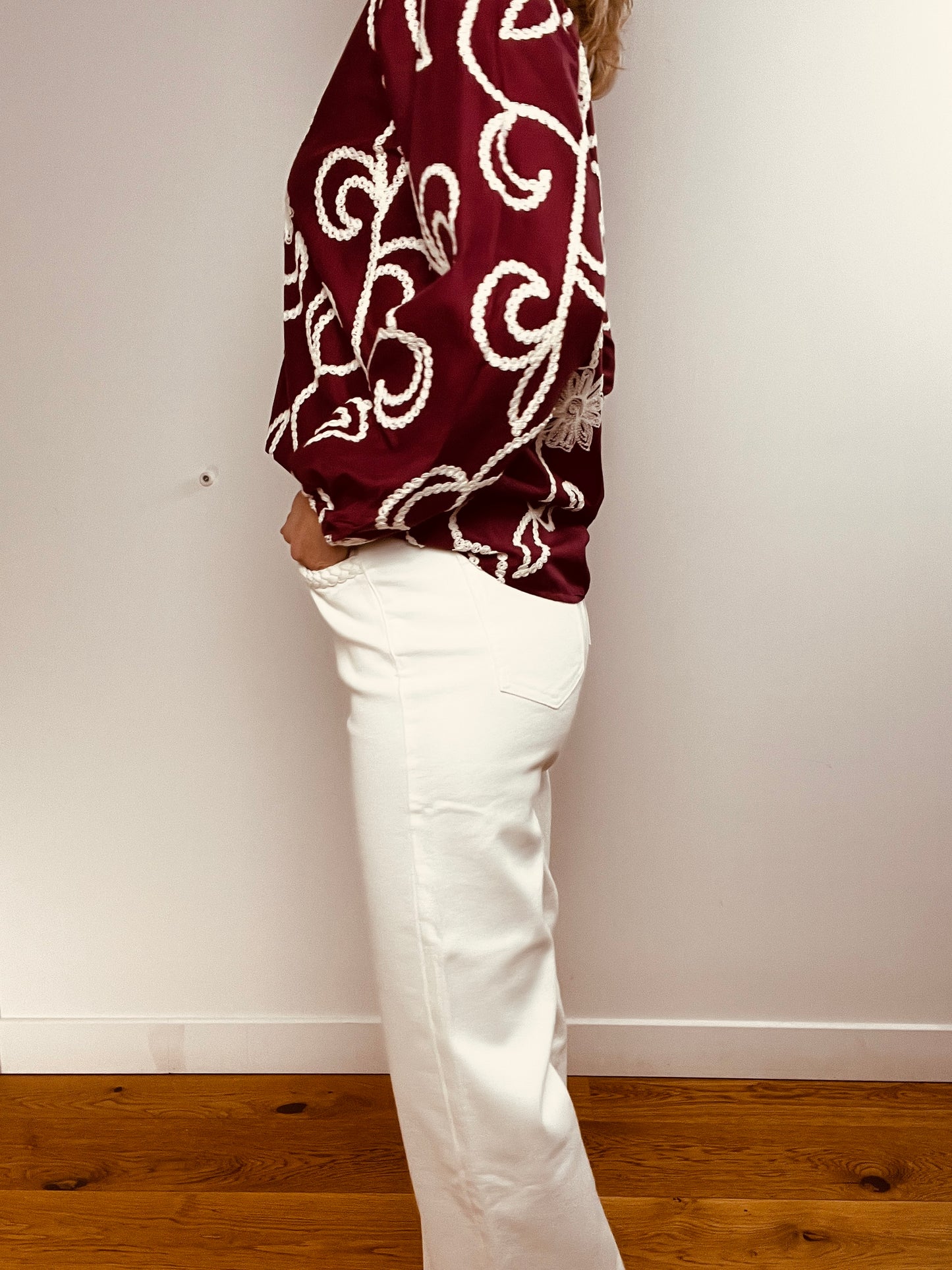 Blouse Camelia Brodée