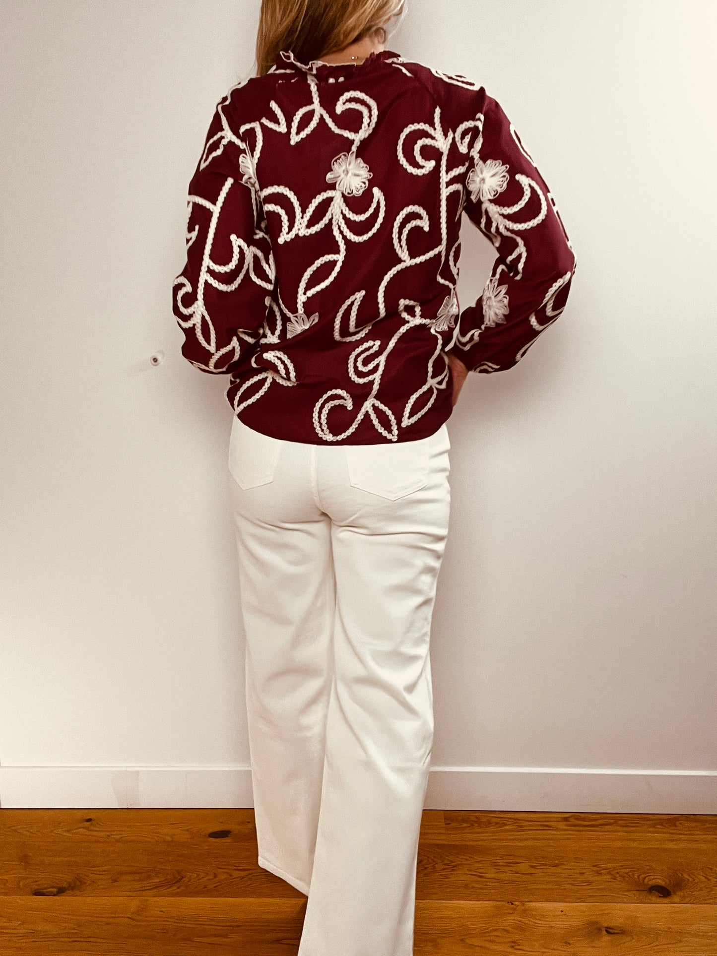 Blouse Camelia Brodée