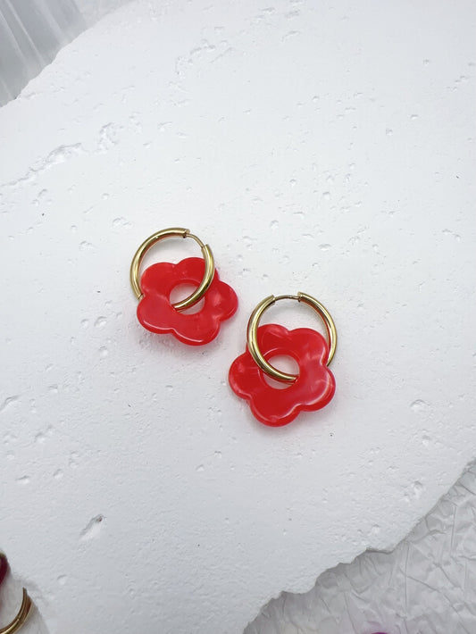 Boucles d’oreilles Flower