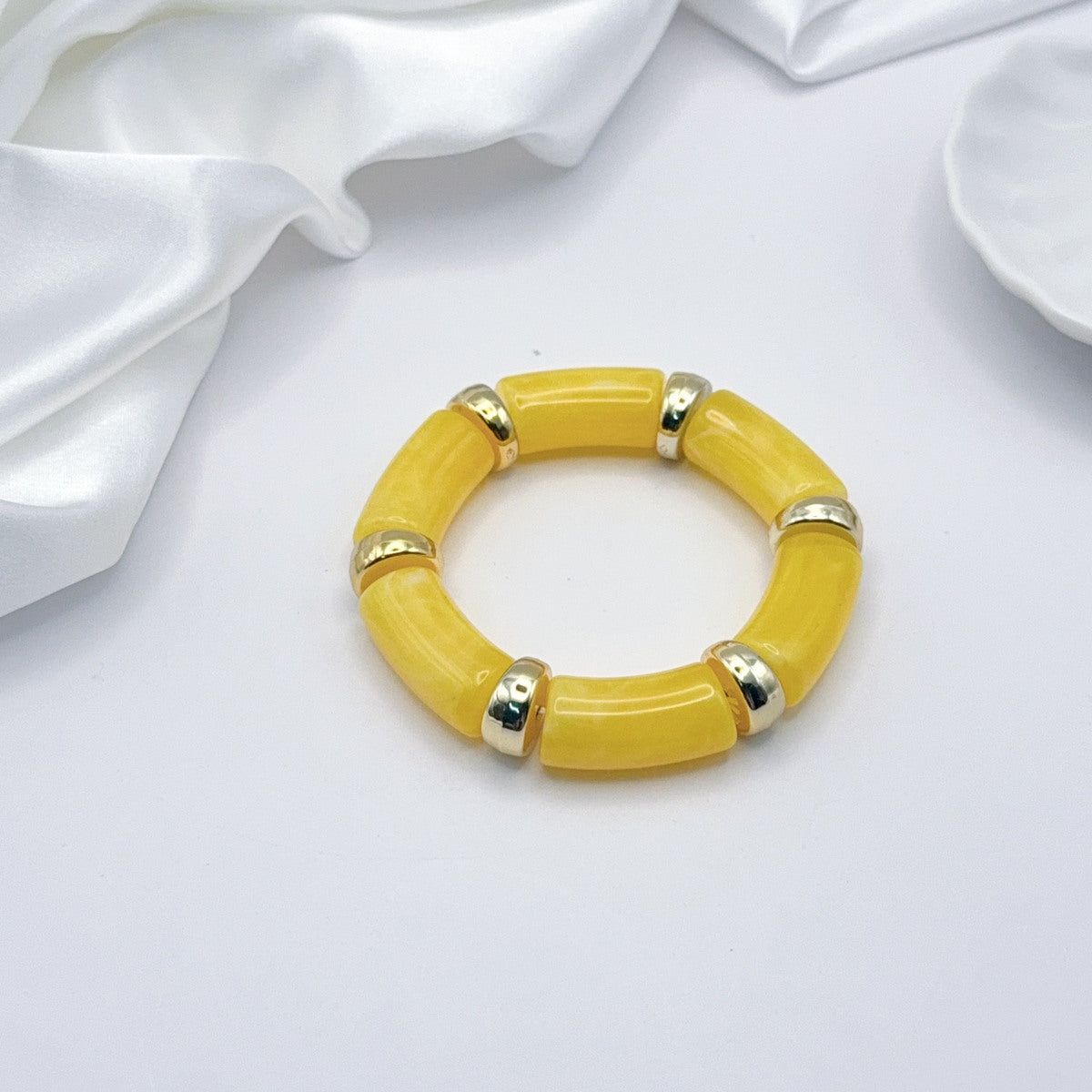 Bracelet "Pep's" - Jaune